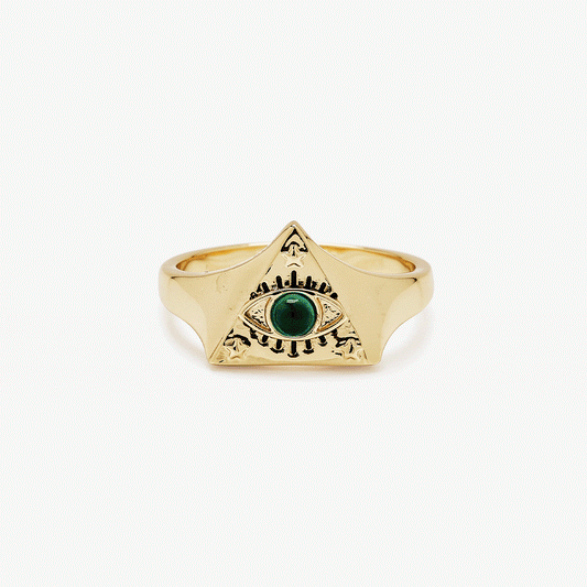 Protection Mood Signet Ring